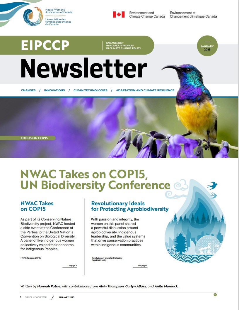 January Edition: NWAC Takes on COP15: UN Biodiversity Conference