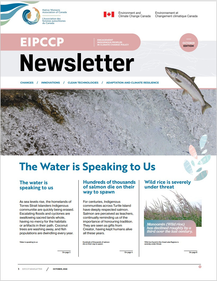 October Edition: The Water is Speaking to Us